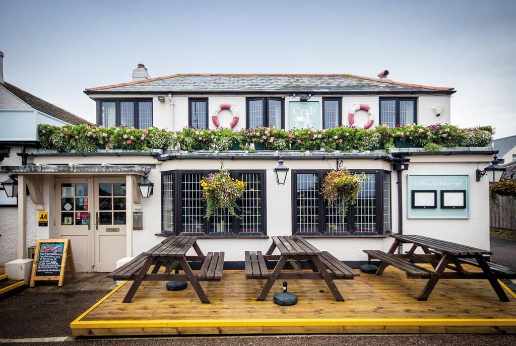 The Crab And Lobster Inn Bembridge Bagian luar foto